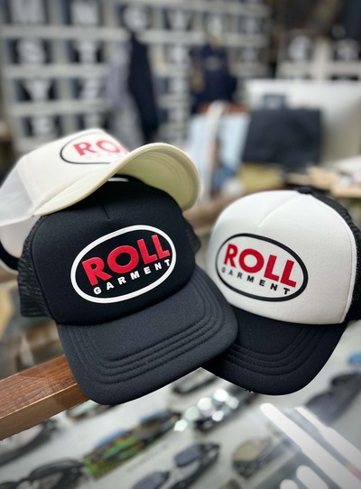 ROLL GARMENT メッシュキャップ 帽子　2個セット ROLL Oval-Logo Mesh Cap | PRODUCTS | ROLL